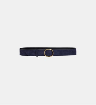 Ceinture en cuir velours - PALOMA - Gerard Darel - Marine