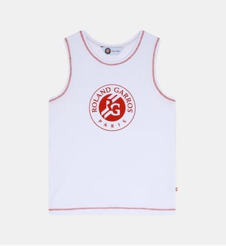 Débardeur  Big Logo - Roland-Garros - Blanc
