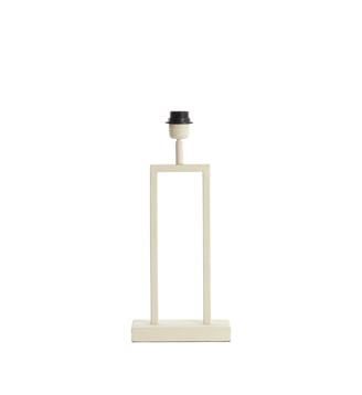 Pied de lampe Shiva - Light & Living - Blanc