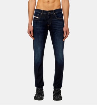 Jean 2019 D-Strukt slim stretch brut - Diesel - Bleu denim
