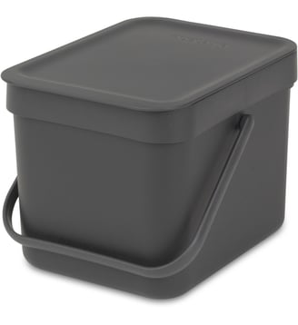 Seau à compost Waste Bin Sort & Go 6L - Brabantia - Coloris unique