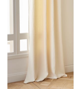 Rideau en lin occultant - Cyrillus - Beige clair