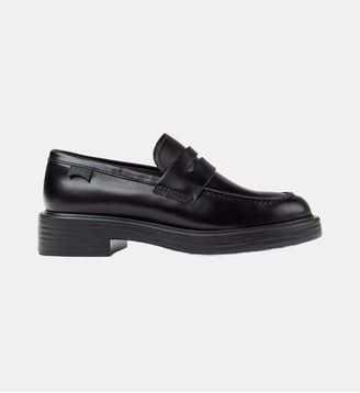 Mocassins Dean cuir - Camper - Noir