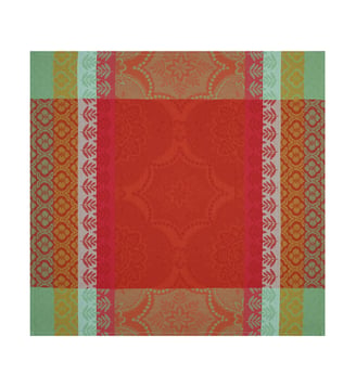 Serviette de table Bastide - Le Jacquard Francais - Rouge