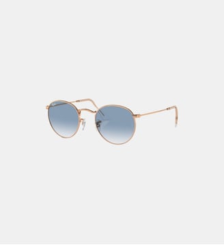 Lunettes de soleil Rond RB3447 Round Metal - Ray Ban - Rose