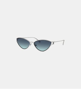 Lunettes de soleil Œil de chat TF3095 - Tiffany & Co - Bleu