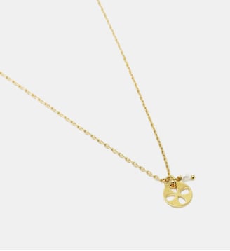 Collier New Cléa médaillon fleur en or fin - Nilaï - Or