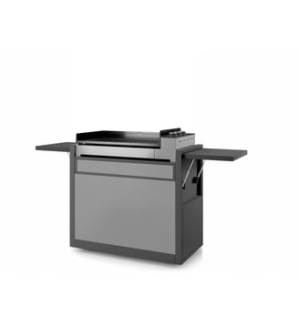 Chariot Plancha CH PAF75NG Acier Noir/Gris Forge Adour