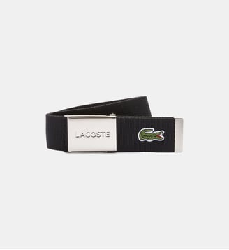 Ceinture L.12.12 Concept fabriquée en France - Lacoste - Noir