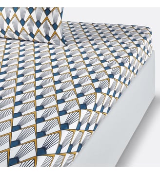 Drap housse percale - La Redoute Interieurs - Multicolore