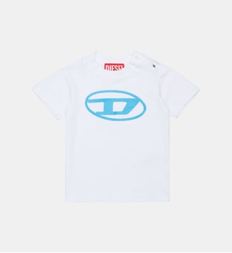 T-shirt avec logo - Diesel Kids - Blanc