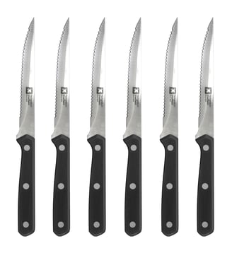 Coffret 6 couteaux steak - Richardson Sheffield - Noir