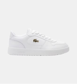 Sneakers Court Ace femme en cuir - Lacoste - Blanc et doré