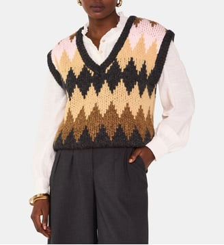 Pull Sans Manches Blaze Bis - Maison 123 - Beige