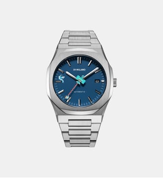 Montre automatique Ultra thin Bleu A-ATBJ14 D1 Milano