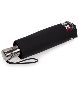 Parapluie xtra solide antiretournement, 28cm, déperlant, ouverture/fermeture automatique - Isotoner - Noir