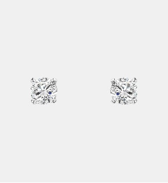Boucles d'oreilles Infini 1 carat Or Blanc - PIAPARIS - Or blanc