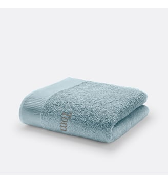 Maxi drap de bain personnalisé - La Redoute Interieurs - Bleu grisé