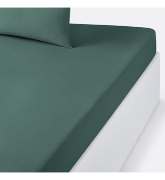 Drap housse enfant uni en polycoton La Redoute Interieurs