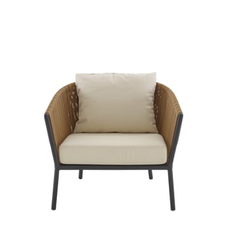 FAUTEUIL LAPEL by Busetti Garuti Redaelli - Cinna - Beige