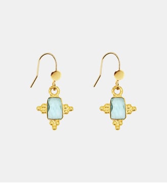 Boucles d'oreilles Indila - Nilaï - Bleu