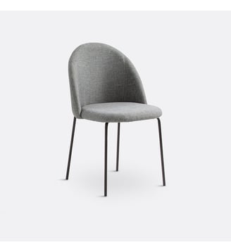 Chaise rembourrée - La Redoute Interieurs - Gris