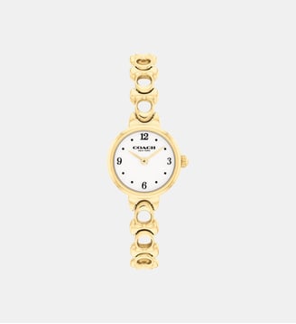 Montre Iris Blanc 14504650 - Coach - Doré