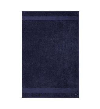 Serviette de bain  en coton - Lacoste Home - Marine