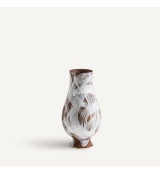 Vase en céramique mate, H23,5 cm AM.PM