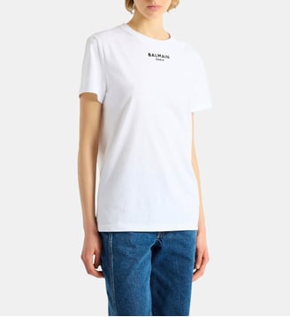 T-shirt Balmain Paris brodé - Balmain - Blanc