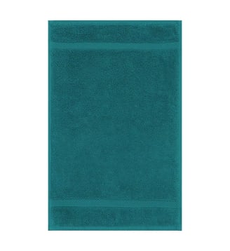 Serviette invites pur coton - Garnier Thiebaut - Émeraude