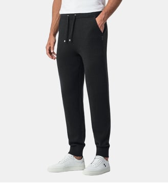 Pantalon avec poches en cachemire - Ron Dorff - Noir