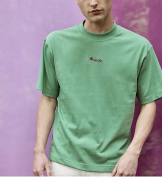 T-shirt YELLOWSTONE - Faguo - Vert menthe