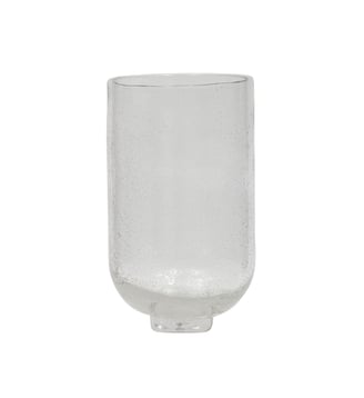 Vase en verre avec bulles - OYOY - Blanc