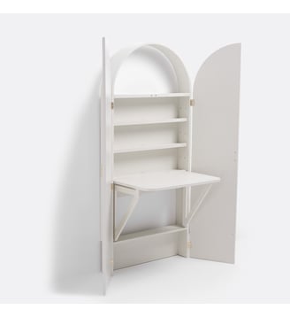 Bureau armoire - La Redoute Interieurs - Ivoire