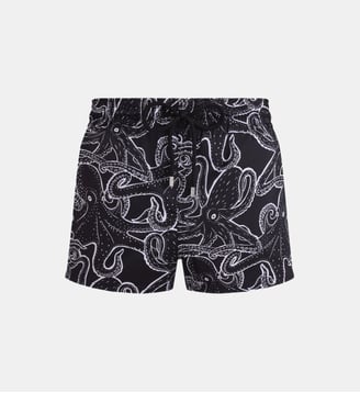 Maillot de bain court Poulpes - Vilebrequin - Noir