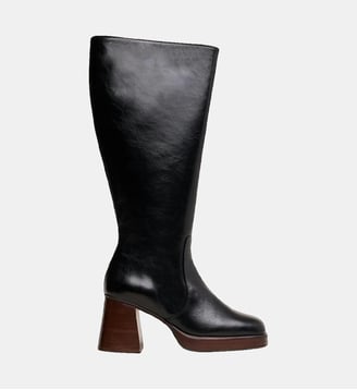 Bottes Betina en cuir vieilli M  - Jonak - Noir