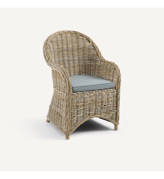 Fauteuil de jardin en fibres tressées - AM.PM - Naturel