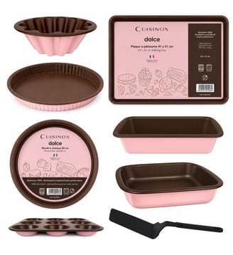 Dolce - Set 8 pièces Chef Pâtissier - Cuisinox - Hibiscus et chocolat