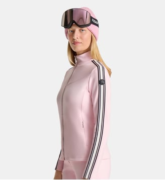Veste légère odella col montant coupe ajustée - Fusalp - Rose