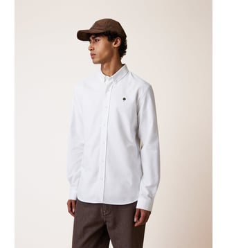 Chemise en tissu Oxford - Faguo - Écru