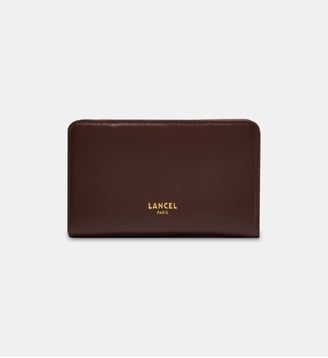 Portefeuille Origami en cuir - Lancel - Marron