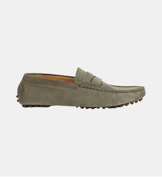 Mocassins Lewis Cuir Suédé - Bobbies - Taïga