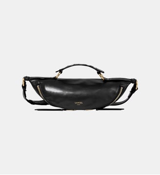 Sac à main Origami cuir - Lancel - Noir