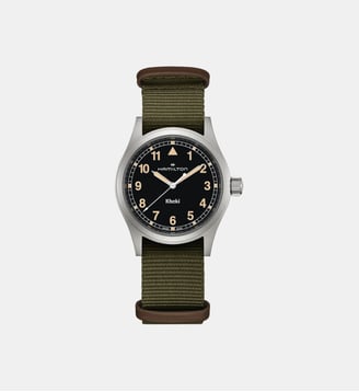 Montre Khaki field Noir H69401930 - Hamilton - Argenté
