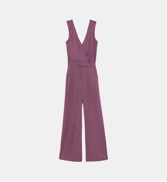 Combinaison uni LISA - La Petite Etoile - Rose delave