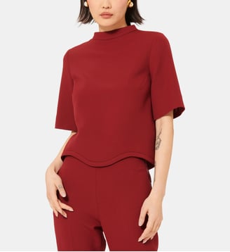 Top Tilda - Tara Jarmon - Rouge