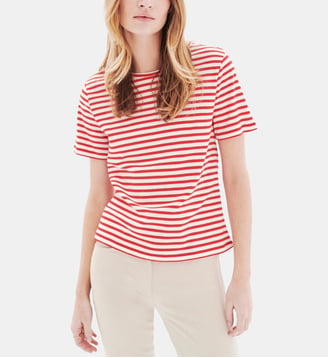 T-shirt thea1 - Motif rayures - Caroll - Rouge