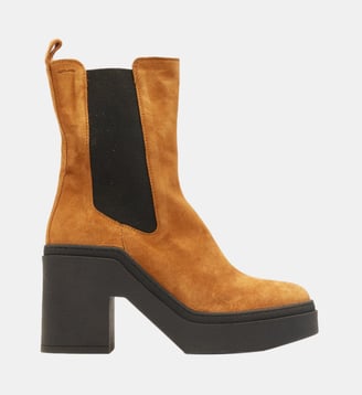 Bottines à talons Sophie - Odaje - Ambre