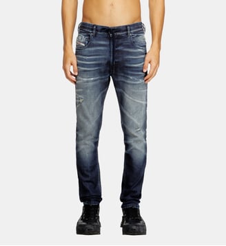 Regular Regular Waist 2032 D-Krooley Joggjeans® - Diesel - Bleu foncé